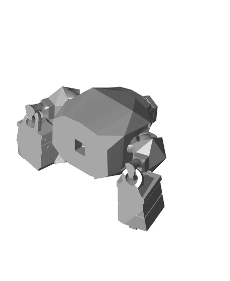 Low Poly Flexi Barrett 3d model