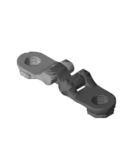 Double_Hinge_Mirrored_Upright_V3.stl (Read Description) 3d model