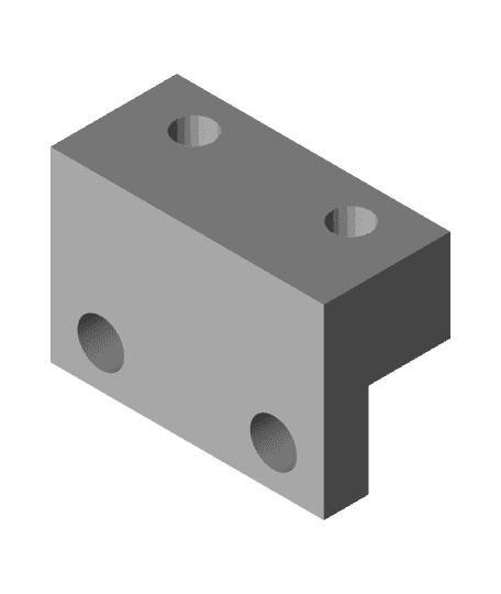 HMG7 ADXL345 15.4mm Short horizontal Mount.stl 3d model