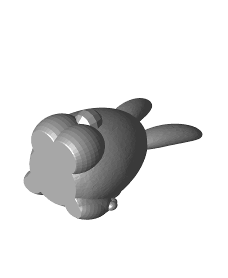 Bunny Got Back! SOLID 3d model