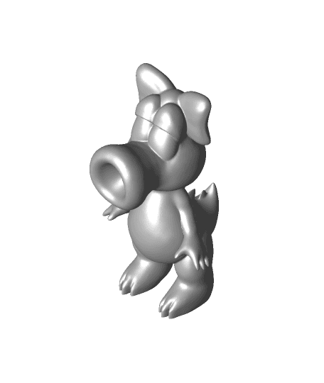 Birdo With Bow 3d model