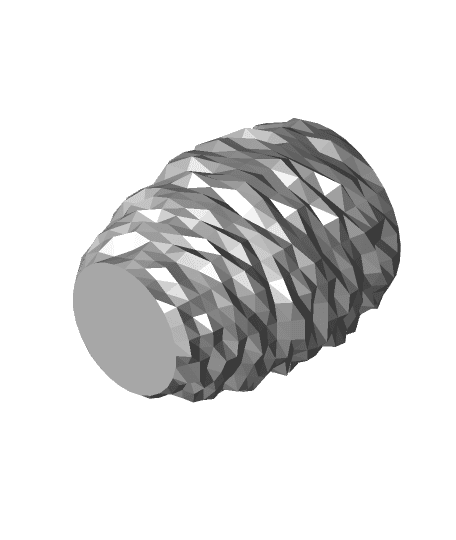 Rocky cup 3d model