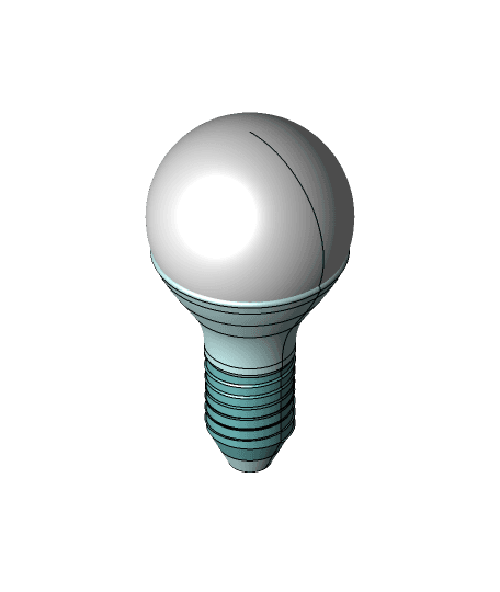 Lampada_Led 3d model