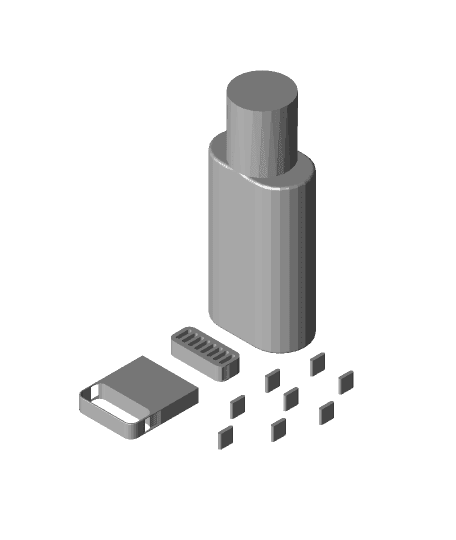 Apple Lightning Connector 3d model