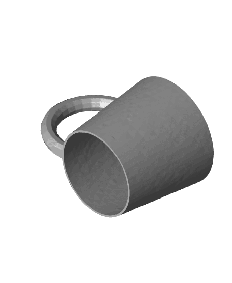 Glass handle 3d model