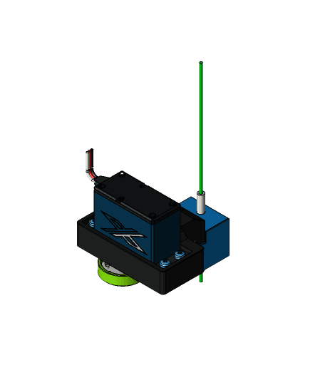 Filament-Cutter Base Module 3d model