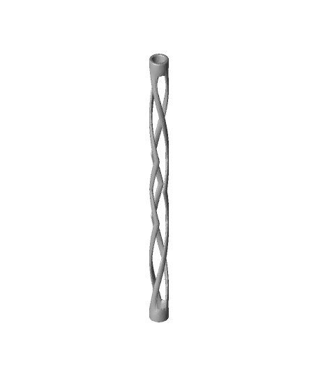 Epoxy Coffee Table Leg Concept 10 - Helix Phoenix 3d model