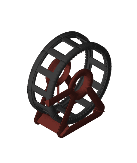 Random Decision Wheel (OpenSCAD) 3d model