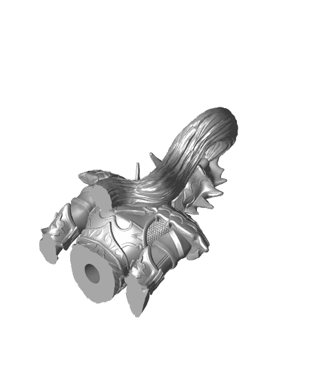 Dragon Slayer Ornstein Bust (Pre-Supported) 3d model