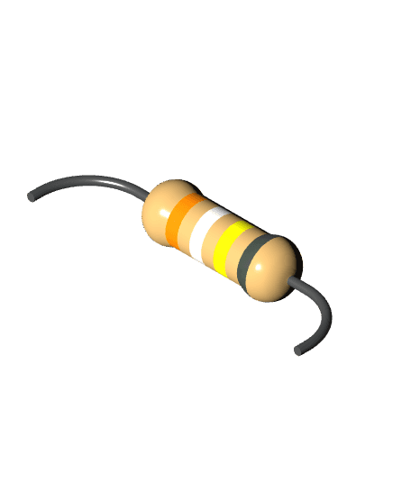 Yet Another Resistor.glb 3d model