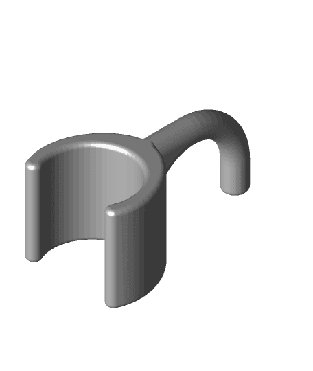 Auto Siphon Tube Holder 3d model