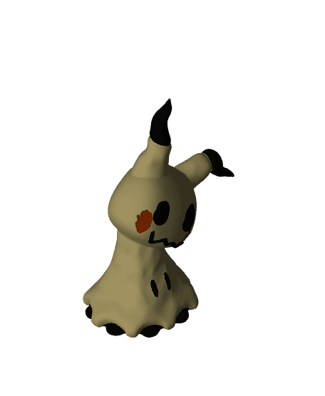 Mimikyu_Shell.obj 3d model