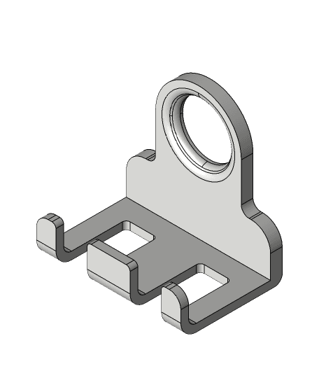 Dual Curaprox Toothbrush Holder 3d model