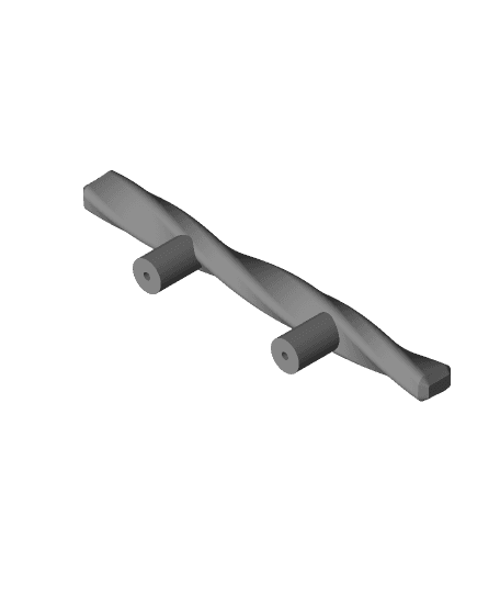 spiral handle.obj 3d model