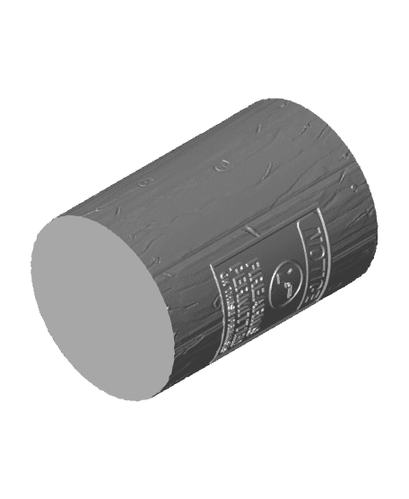 Fence Post Sign Beer Can Holders – Set 2 3d model