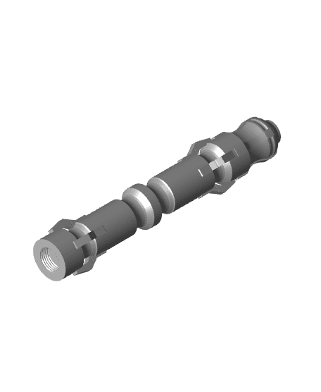 Pool Noodle Lightsaber 7 3d model