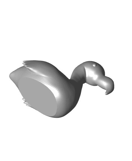 Rubber Flamingo 3d model