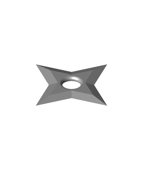 Ninja Star 36 3d model