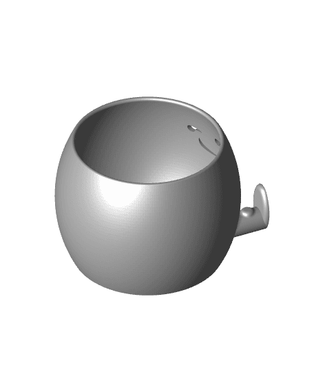 The Smirky Planter 3d model