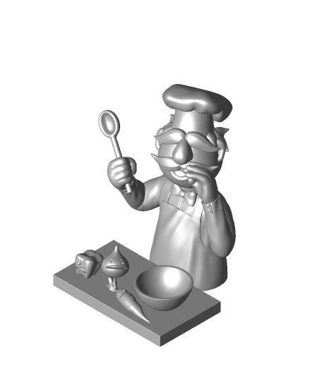 Swedish Chef -Muppets 3d model