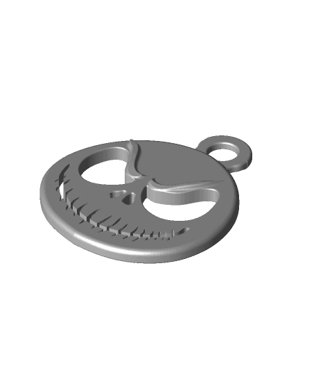 Jack Skellington Key fob 3d model