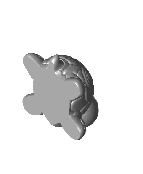 Cute Turtle Remb Studios, STL file for 3D printing, STL print files, Print in Place 3d model