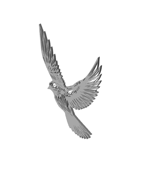 Bird Flight 3d model