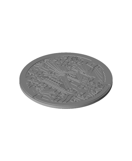 Osaka Manhole Coaster 3d model