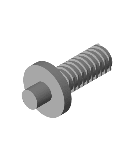 solar landscape light screw 3d model