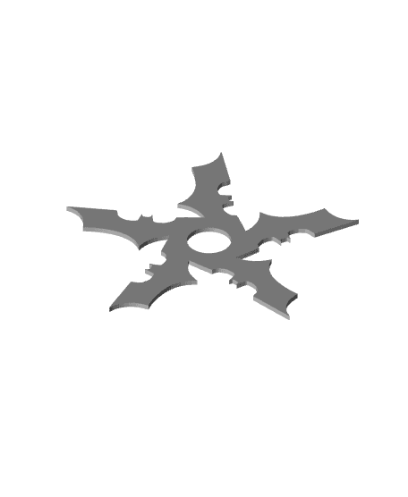 Batman shuriken 3d model