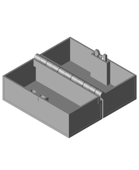 Box Style Check (Key Lock) 3d model