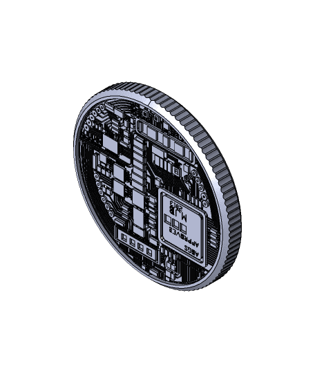 Bitcoin Coin 3d model