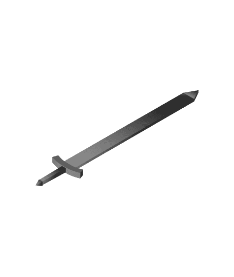 Knight Sword 3d model