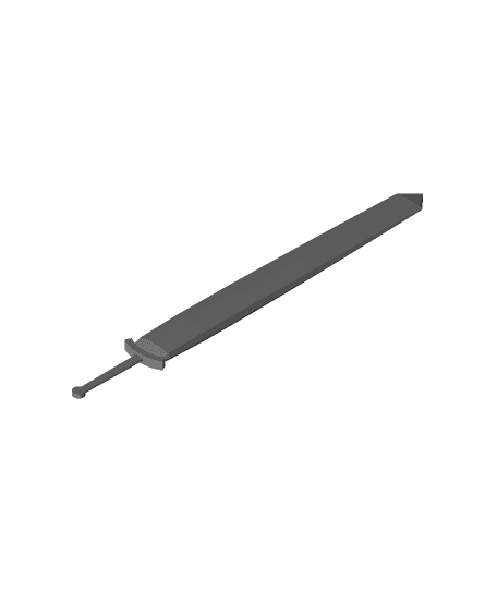 Two-handed Sword 3d model