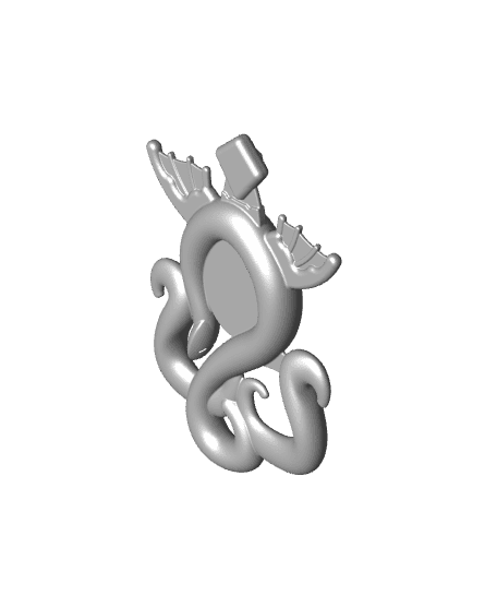 Final Fantasy XIV Yshtola Snake Pendant Basic Model 3d model