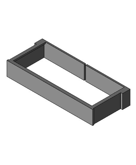 Ikea Bekant cable holder 3d model