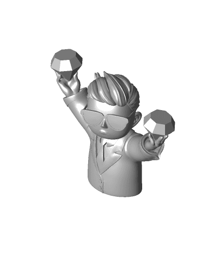 Wallstreetbets Diamond Hands 3d model