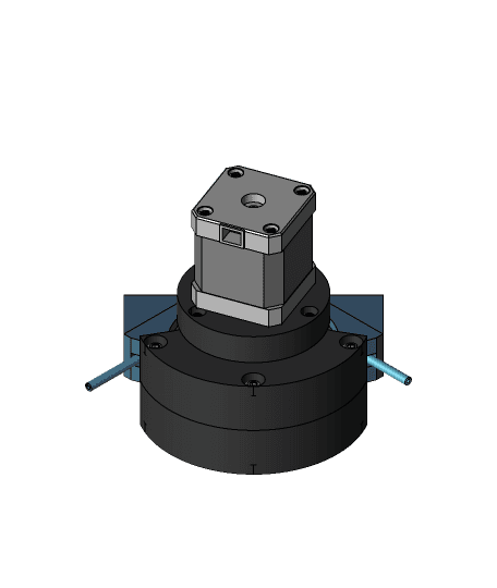 Precision Dosing Pump 3d model