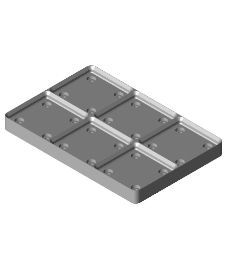 Weighted Baseplate 2x3.stl 3d model