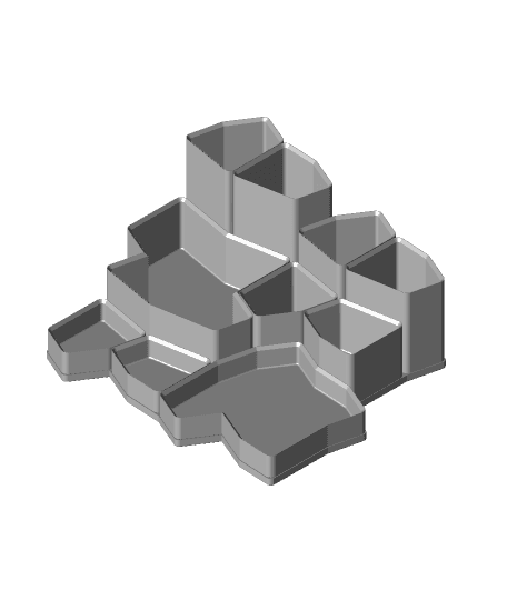 Pentafinity Modular Storage System (Bases) 3d model