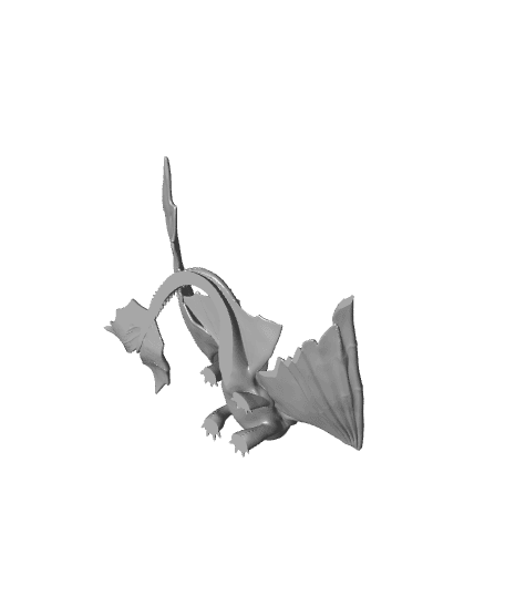 Cute Toothless Bobblehead 3d model