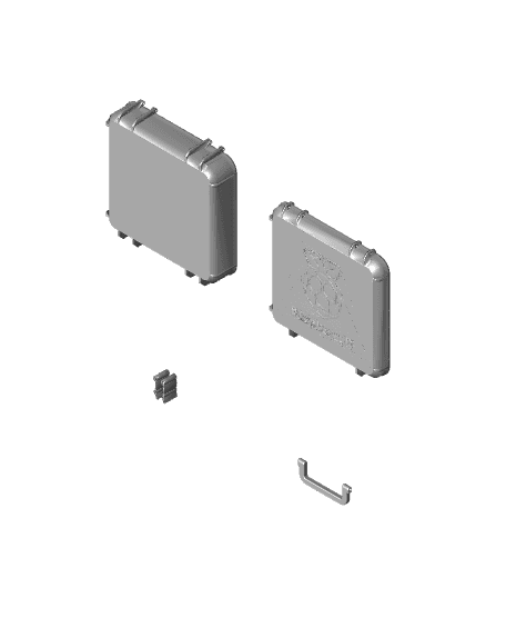 Raspberry Pi Box 3d model