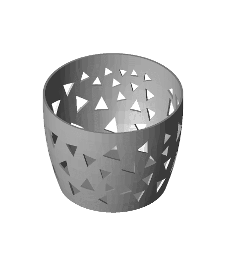 Remix of TriVoronoi Vase 3d model