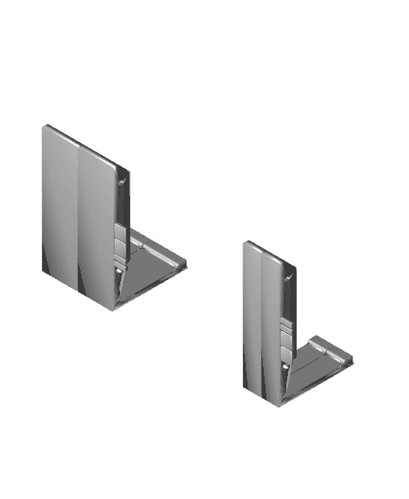 Modular PCIe Card Stand 3d model