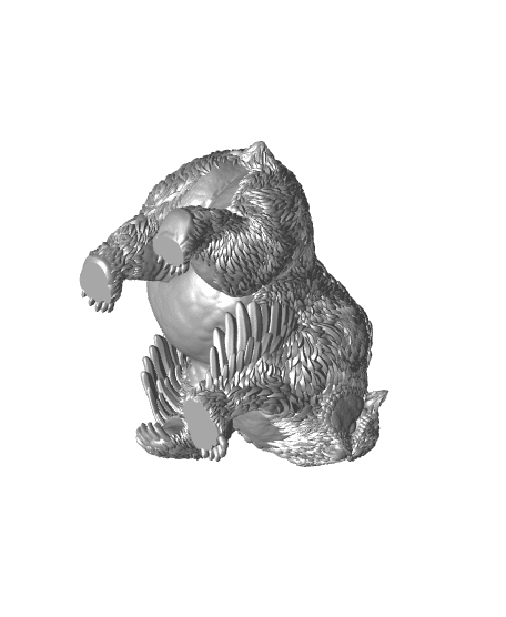 Owlbears - Tabletop Miniatures (Pre-Supported) 3d model