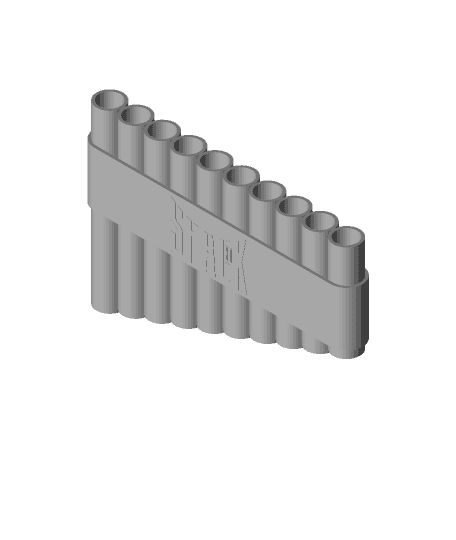 Pan flute #JuneTunes 3d model