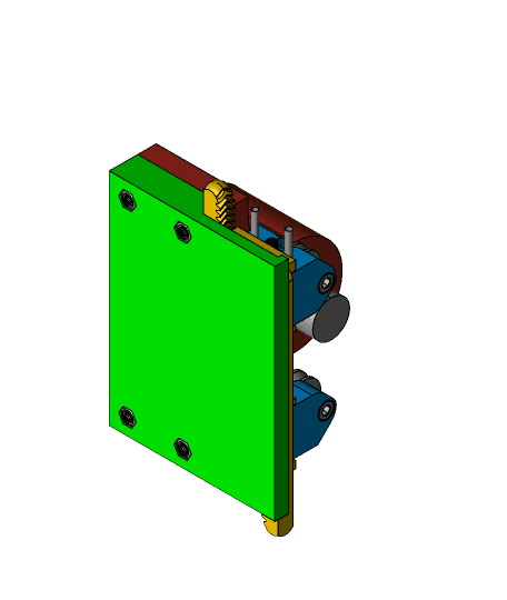 Wire Roller Reciprocating 3d model