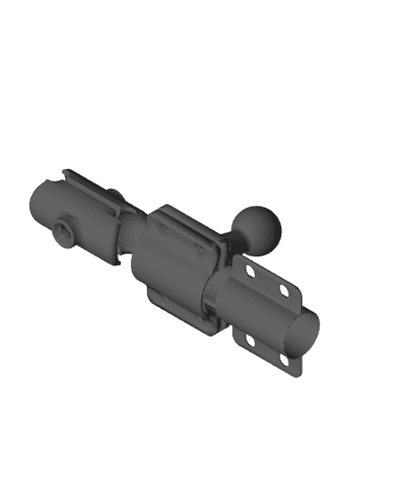 1 inch bar RamMount v1.3mf 3d model