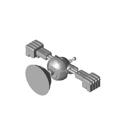 Boxer Bot 3d model