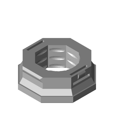 Weight-Bearing Directional Snap 3d model